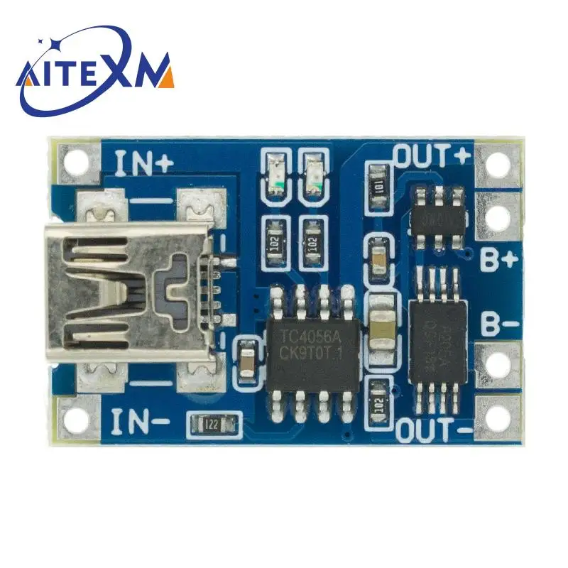Type-c / Micro USB 5V 1A 18650 TP4056 модуль зарядного устройства литиевой батареи зарядная