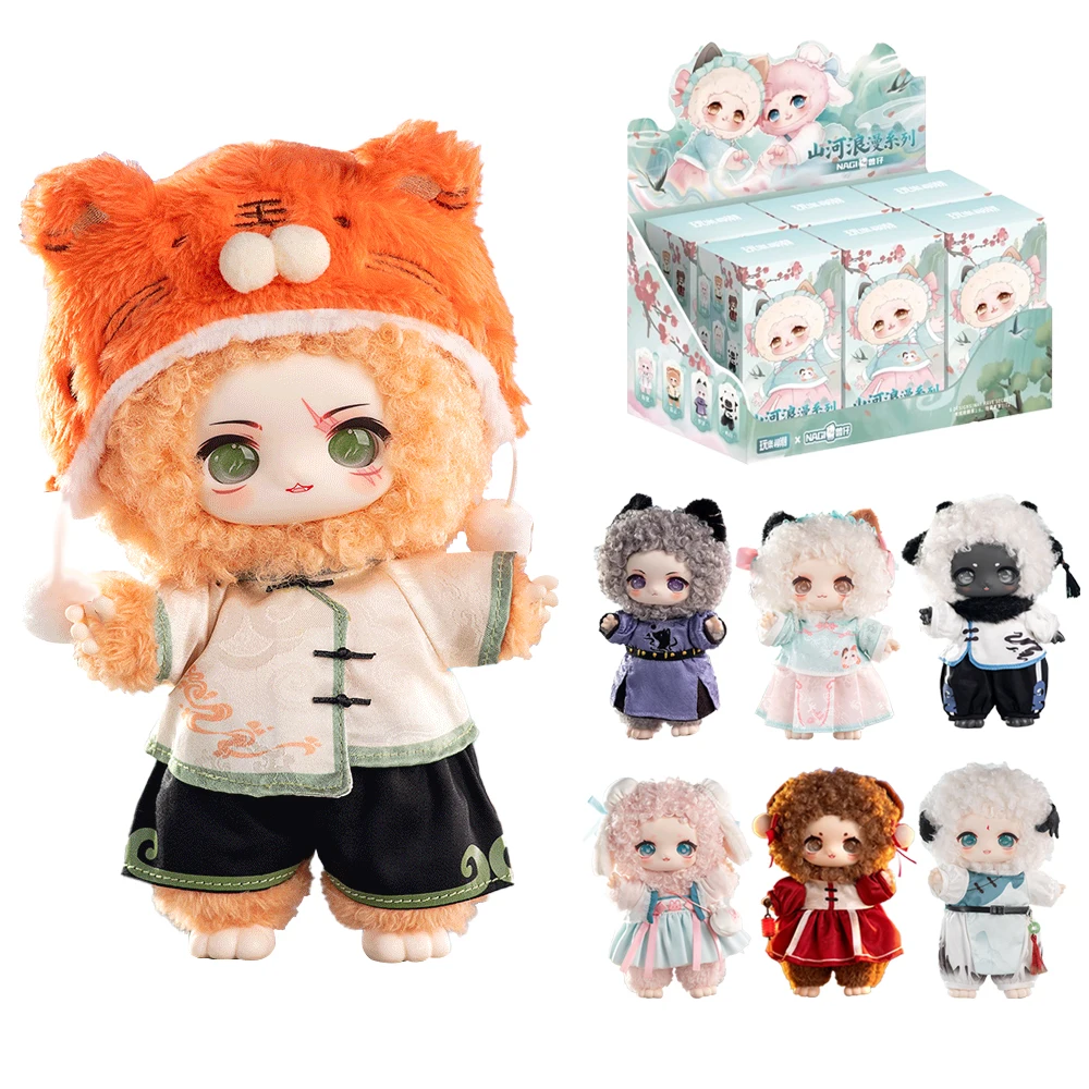 Фото Nagi Moumtain and River romance Series Виниловая плюшевая кукла Слепая коробка Mystery Box Toys Милая экшн-фигурка аниме Модель Подарочная подвеска №1