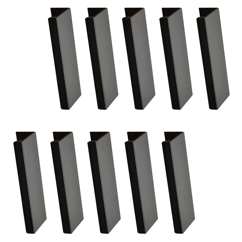 

10 шт., невидимые кухонные ручки для мебели, 128 мм