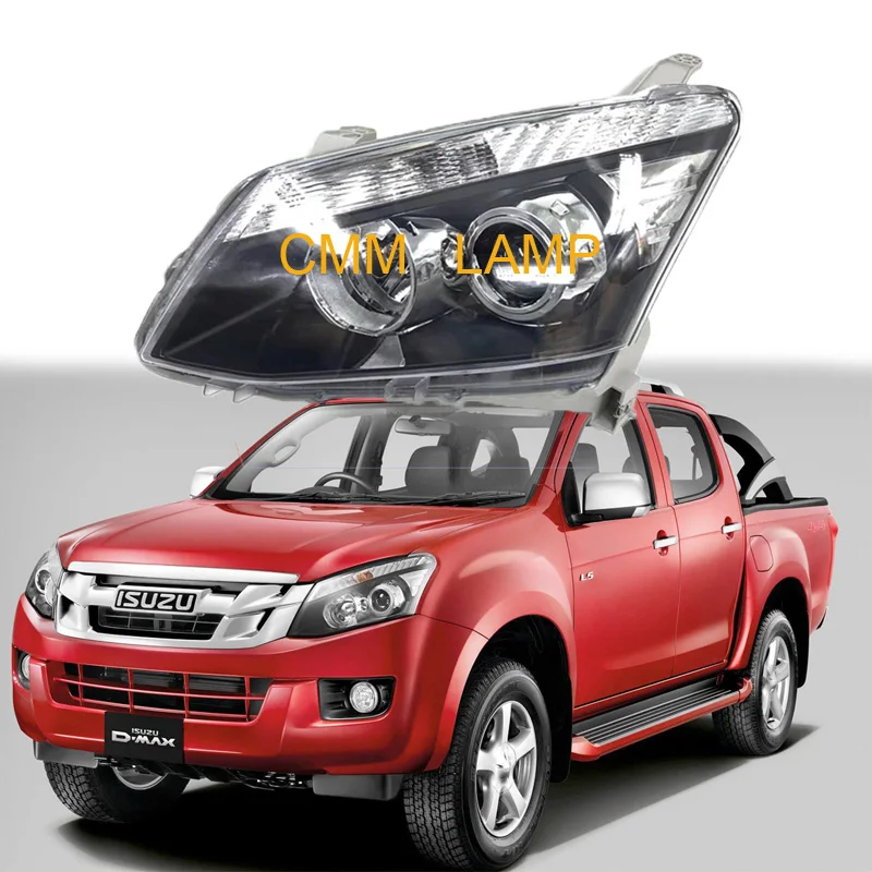 

Передняя фара головного света, осветительная лампа головного света, подходит для Isuzu D-Max 2012 Dmax Spark Cab V-Cross, 1 шт.