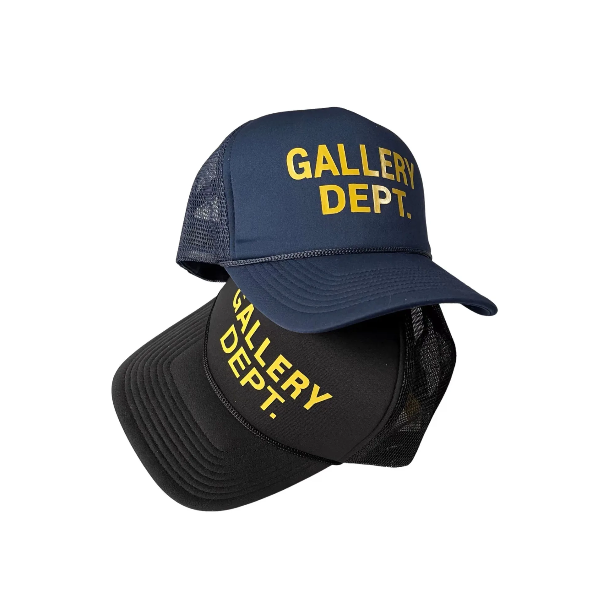 

GALLERY DEPT Baseball Cap Men Street Graffiti Mesh Trucker Hat Women Casual Letter Cap Unisex Sun Hat