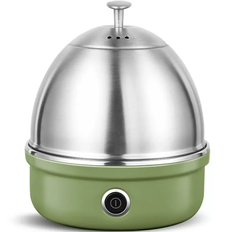 220V Mini Household Electric Egg Steamer Boiler Stainless Steel Automatic Multi Cooker Egg Custard Steaming Cooker For Home