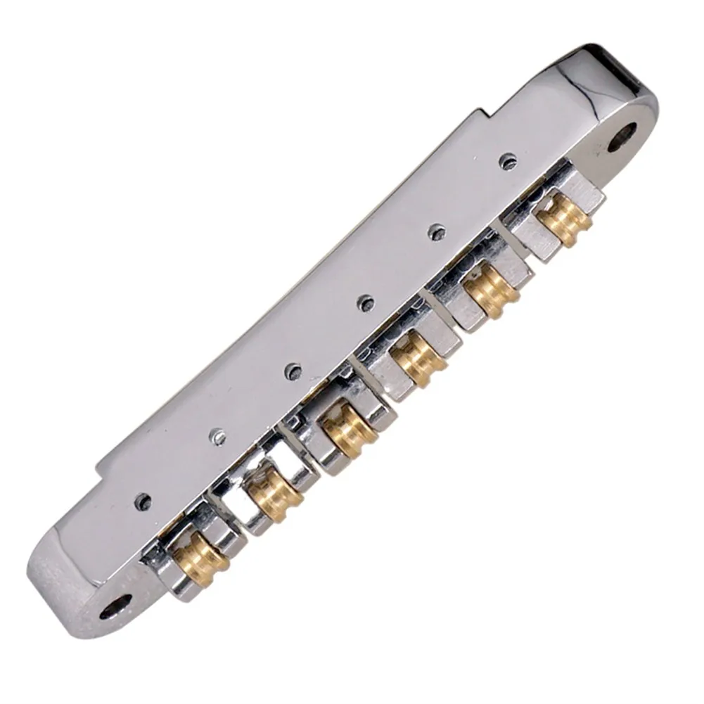 

Guitar Roller Saddle Bridge For 6 Stringed Instruments Chrome/Black/Gold Brand New Bass Guitars Musical Accessories Tools