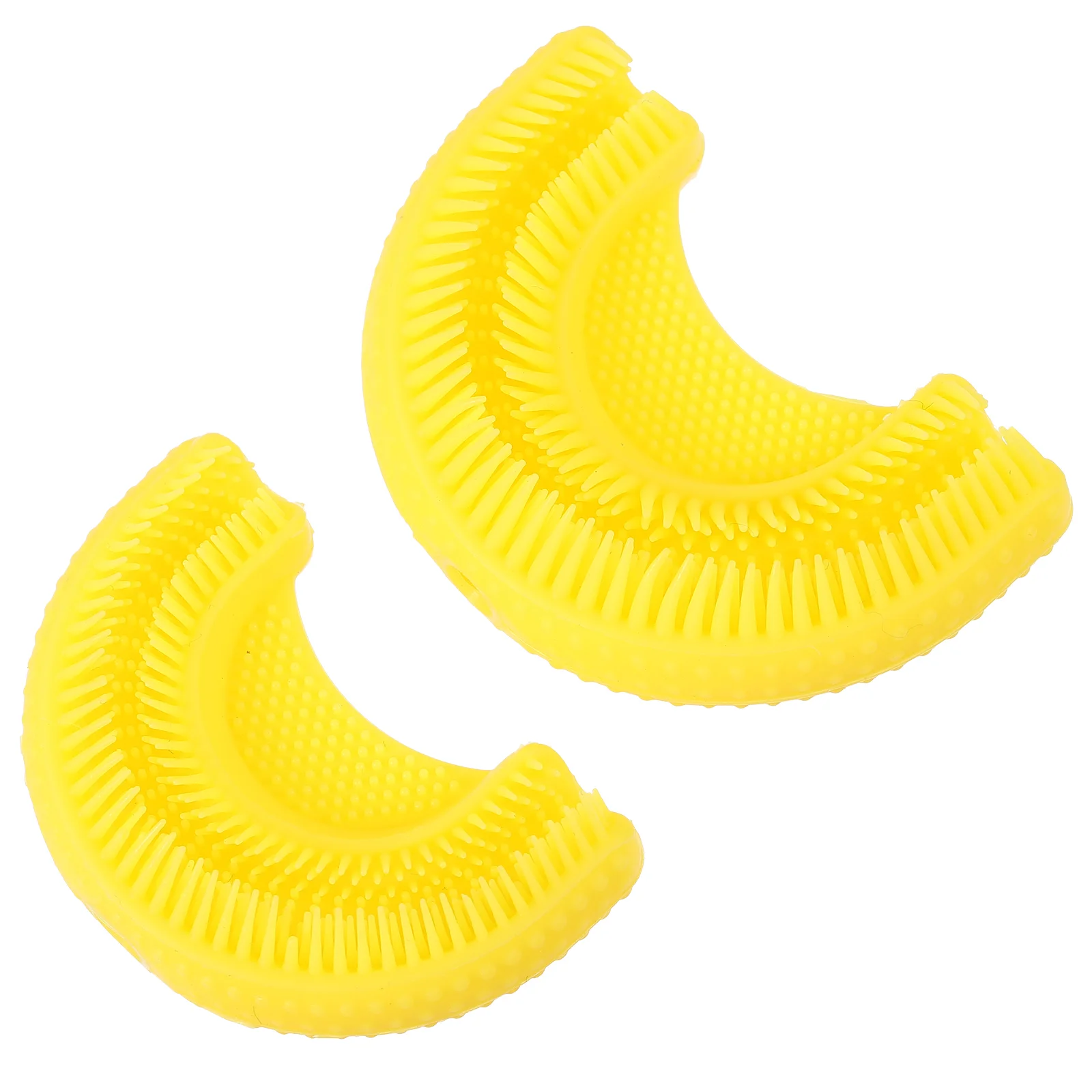 

Heads Electric Automatic Head Degree Replacement Brush Heads U Type Children Mouth Cleaner Kids Practical