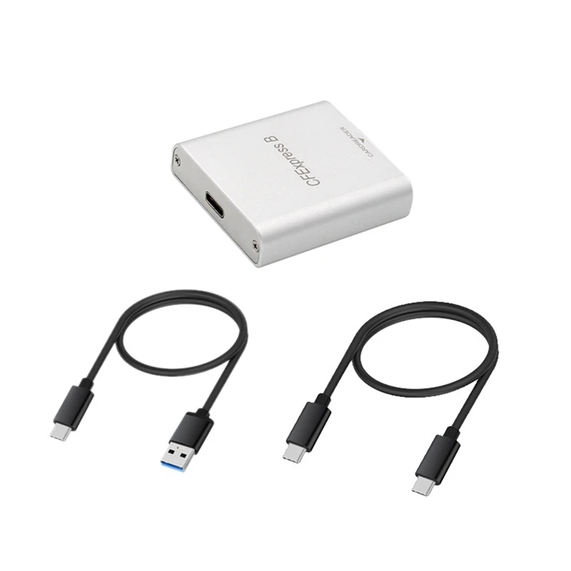 Высокоскоростной кардридер USB3.1 GEN 2, 10 Гбит/с кабелем Type-A на C + кабелем Type-C для Z6/Z7 1DX3