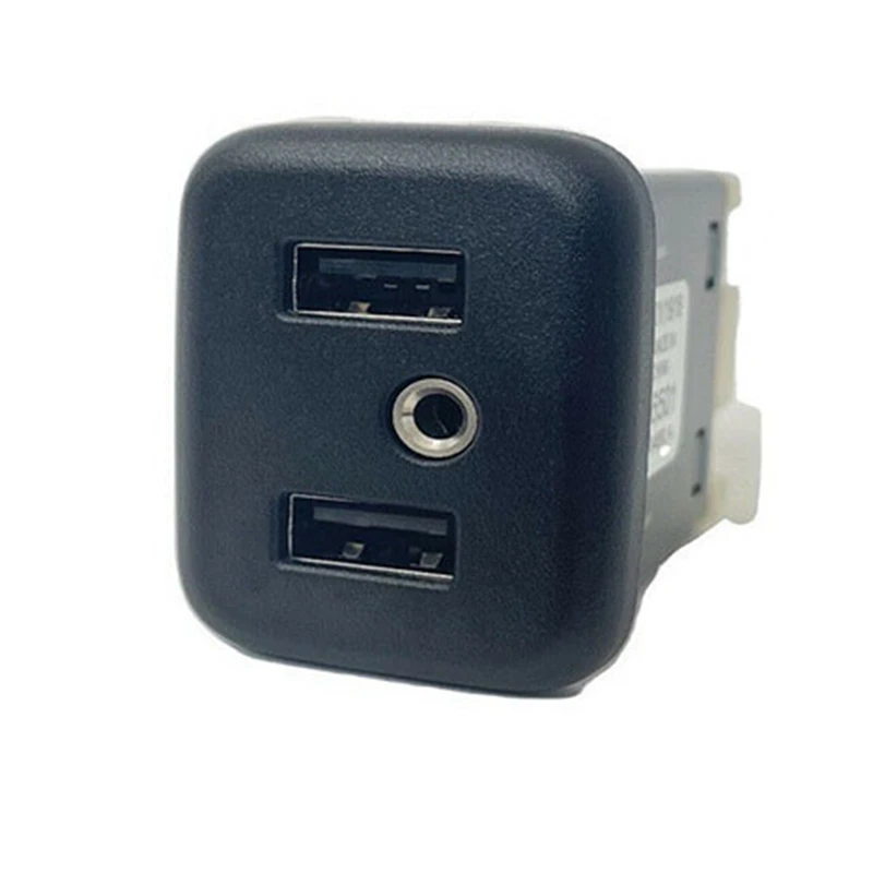 

Original USB SD Card + Auxiliary Socket Direct Connector Adapter FOR Chevrolet Silverado Console 2016-2018 OEM 23496501 13519224