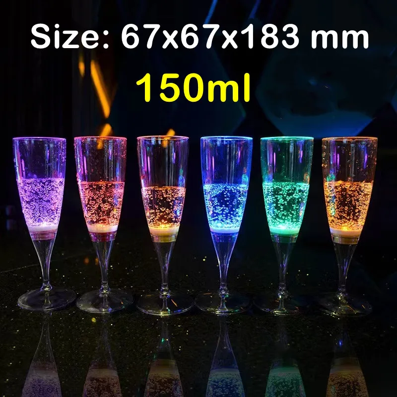 

6 шт., светящиеся Коктейльные кружки, 150/120/250 мл
