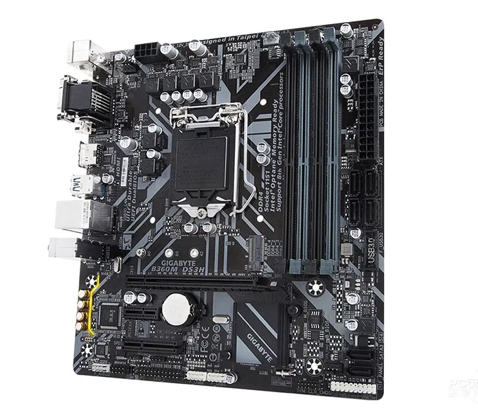 Для новой основной платы Gigabyte B360M-DS3H B360 поддерживает память DDR4 процессора 8-го и