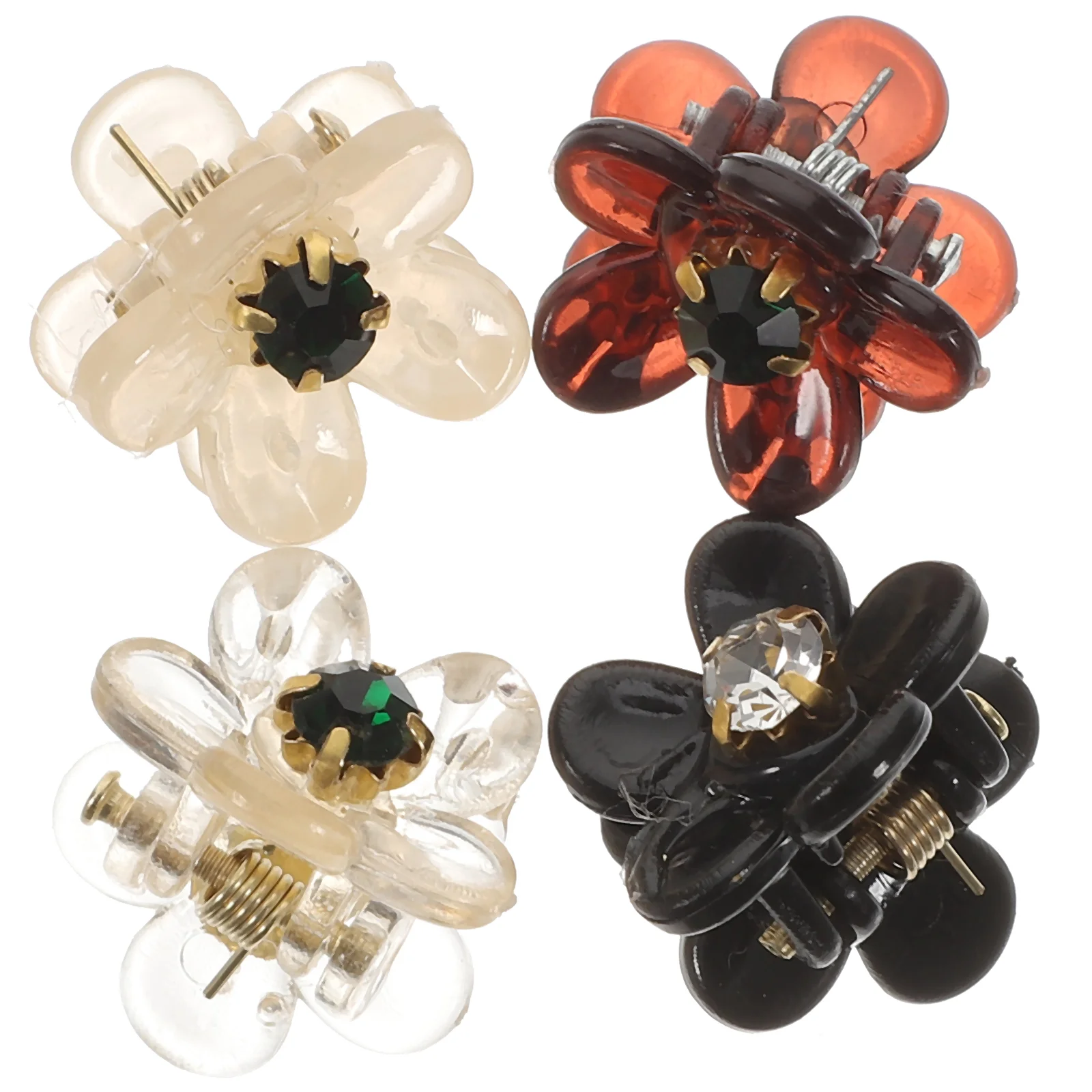 

8 шт., мини-заколки-Крабики для волос