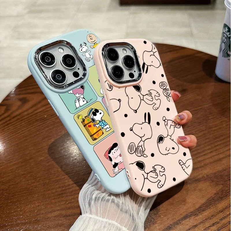 Милый чехол Snoopy для VIVO Y17S V40 V20 V30 V23 V27 V29 E Pro Y200 Y15S Y01 Y17 Y11S Y33S Y21S Y20 Y12S Y16 Y19 S1 Y22S Y36 Y02