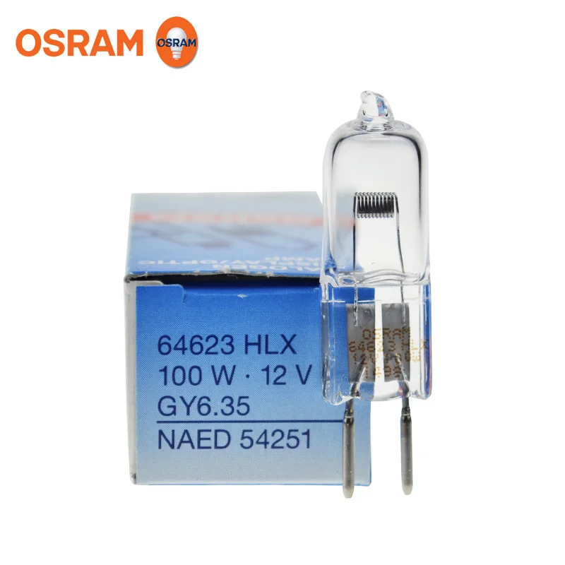 (5 шт.) шарики галогенной лампы OSRAM 64623/24V100W, шарики для микроскопа