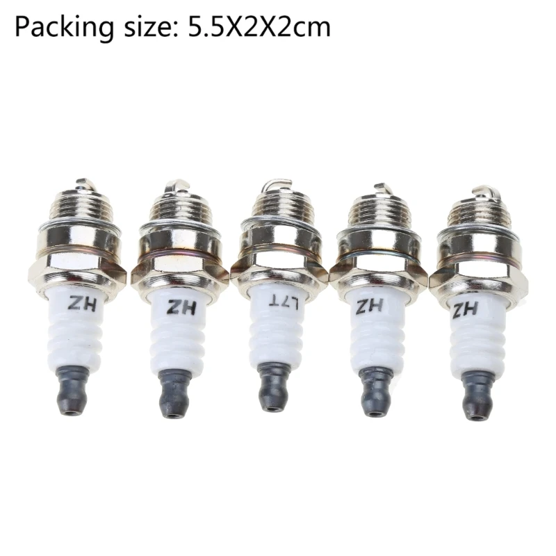5 шт. для свечей зажигания пригодных L7T BM6A BPMR7A RCJ6Y RCJ7Y WSR5F 33cc-49cc аксессуары замены