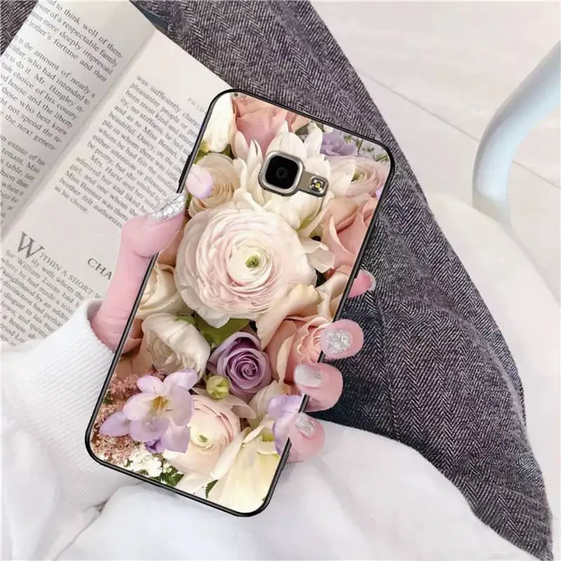 Flower Pink Phone Case for Samsung A51 01 50 71 21S 70 31 40 30 10 20 S E 11 91 A7 A8 2018