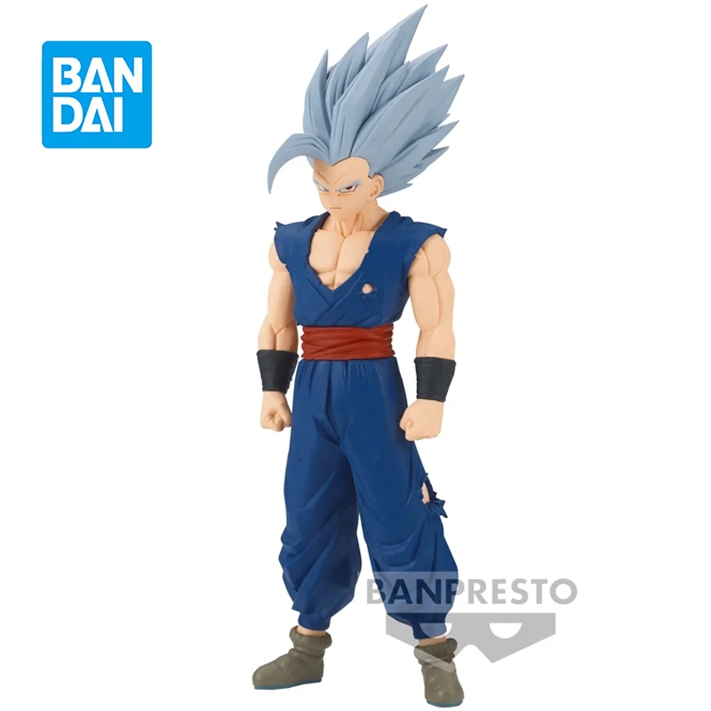 

In Stock Bandai Banpresto DXF Figure Dragon Ball Super Super Hero Son Gohan Beast Original Anime Model Collectible Toys 17Cm