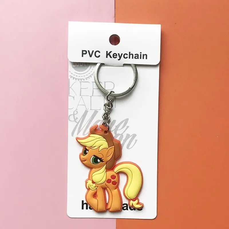 

Изысканный и милый креативный брелок для ключей с рисунком из мультфильма «Мой Маленький Пони»