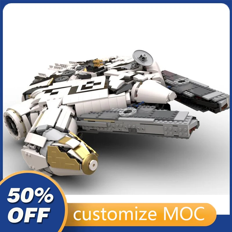 

3117parts USS Millennium-Falcon Inspired Experimental Spacecraft MOC-68416 star space wars Building Blocks toys gifts for Kids
