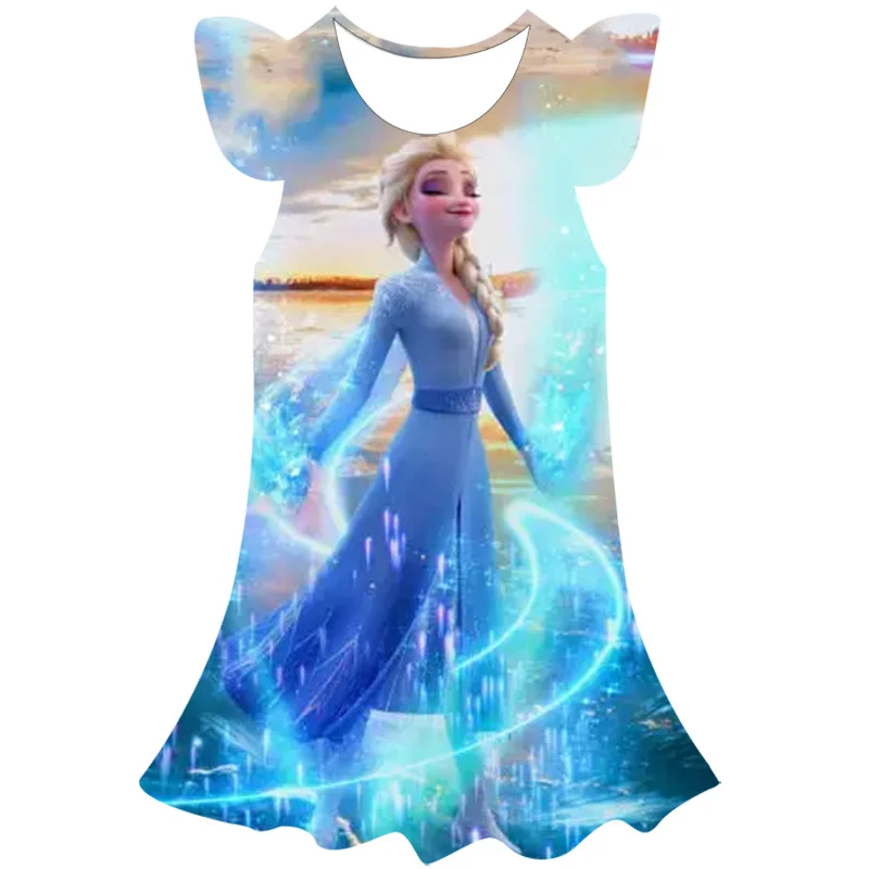

Baby Girls Frozen Birthday Dress For 1-10 Years Clothing Kids Elegant Christening Party Gown Elsa Anna Dresses One Piece Skirts