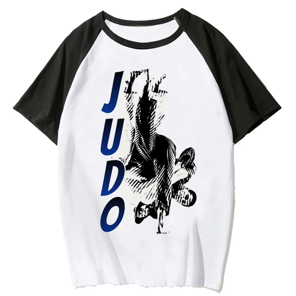 Футболка Judo женский топ с графическим рисунком женская одежда мангой в японском