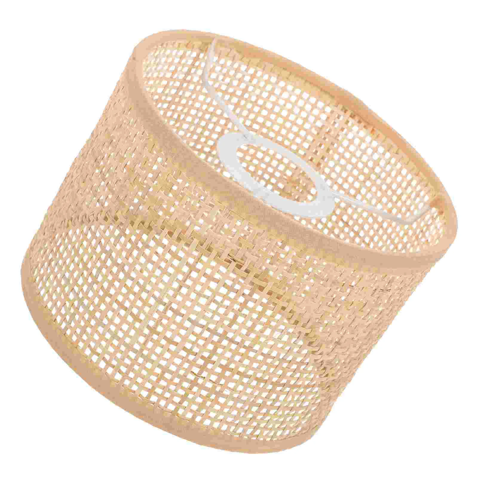 

Woven Lampshade DIY Light Ornament Dustproof Decor Cover Accessory Creative Unique Adornment