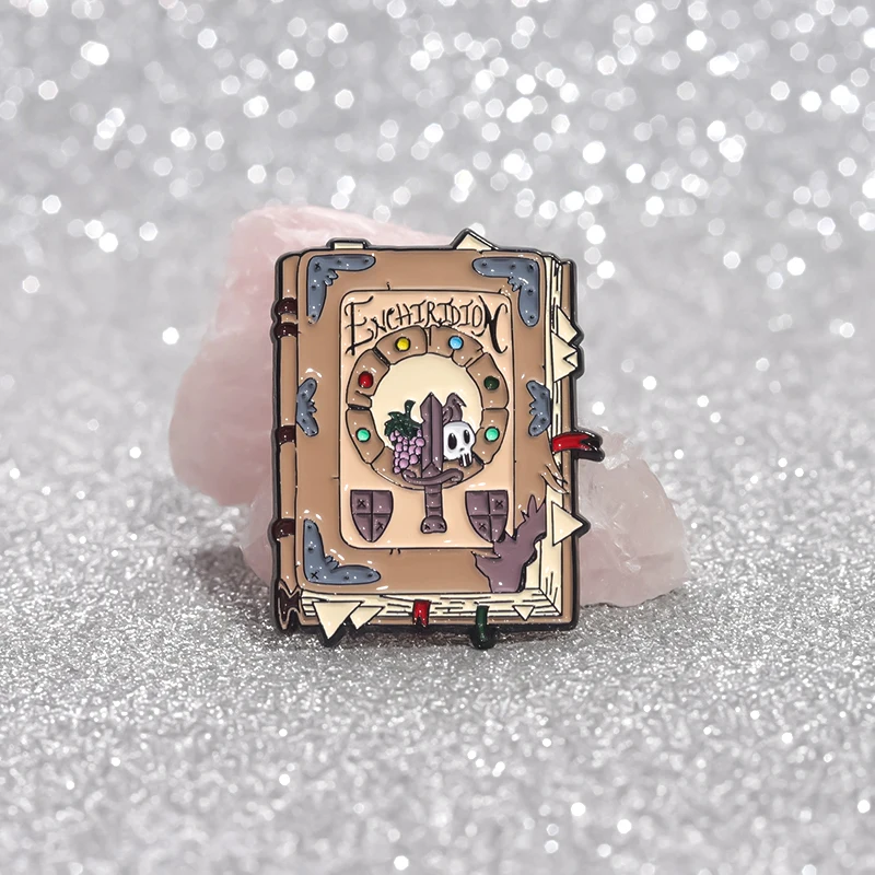 Украшенная из сплава брошь в виде книжной тематики аксессуары для одежды и