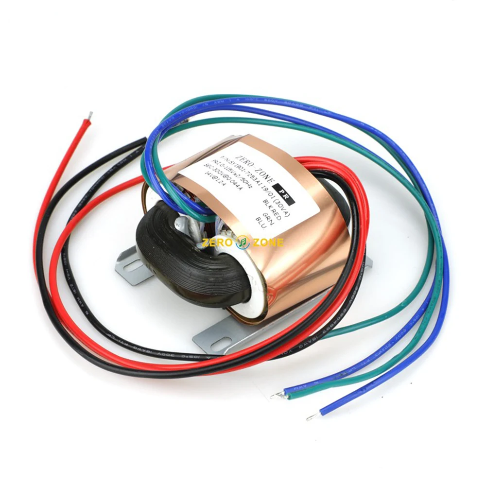 Трансформатор мощности R Niu 30VA PRT06B 300V @0.04A 14 в @ 1A