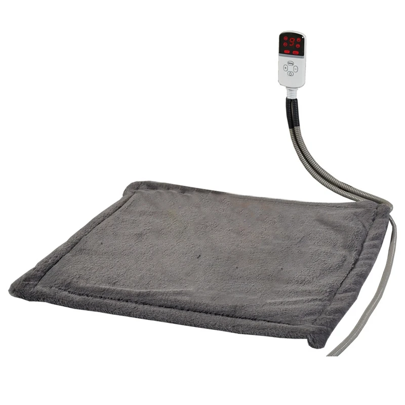 

Pet Electric Heating Pad For Dogs And Cats With Anti-Bite Steel Cord Waterproof Adjustable Dog Warm Bed Mat