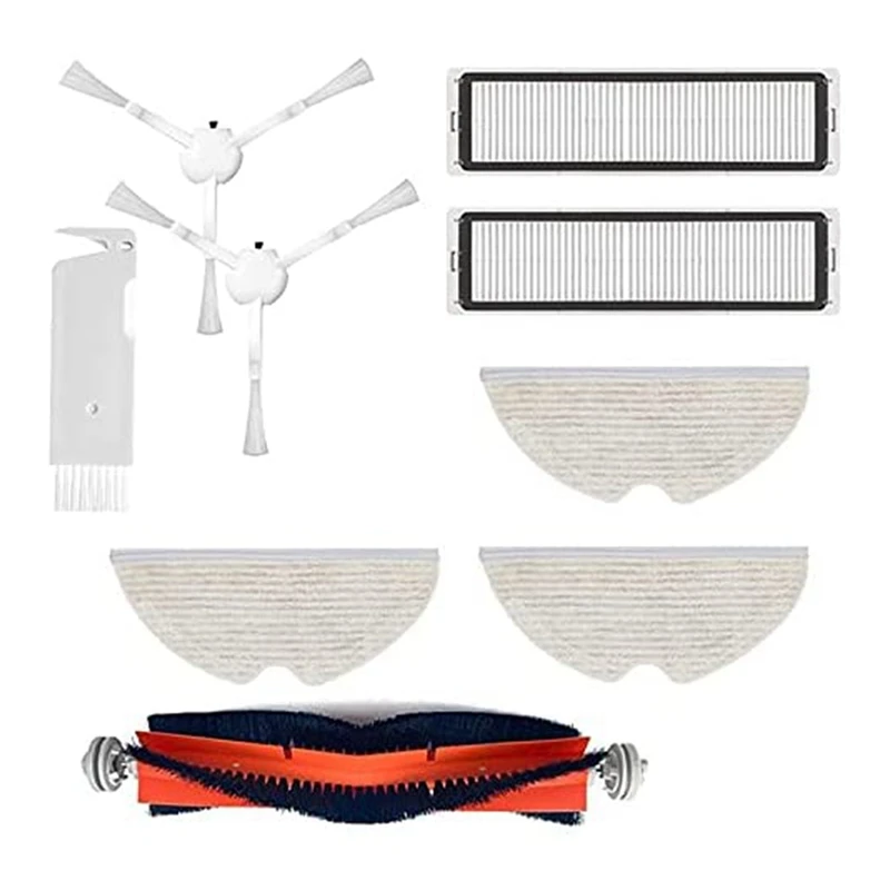 

Запчасти для робота-пылесоса Xiaomi Dreame D9, основная боковая щетка, Hepa фильтр, швабра