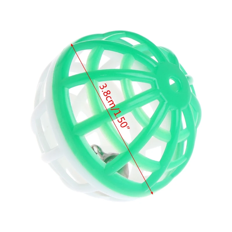 5 шт. разноцветные мячи с колокольчиками для собак и кошек |