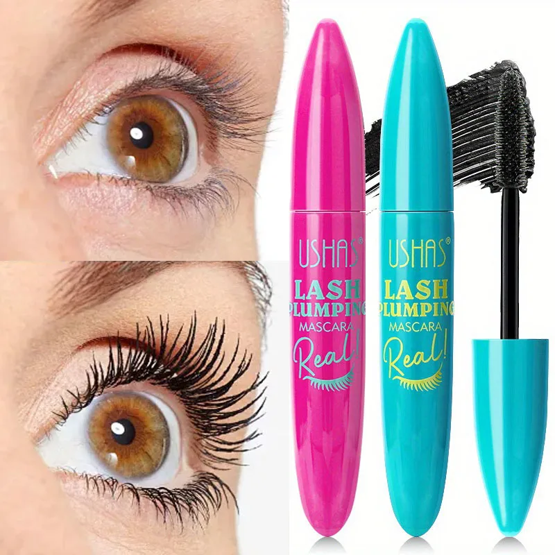 Натуральная стойкая толстая подкручивающая тушь для ресниц водостойкая