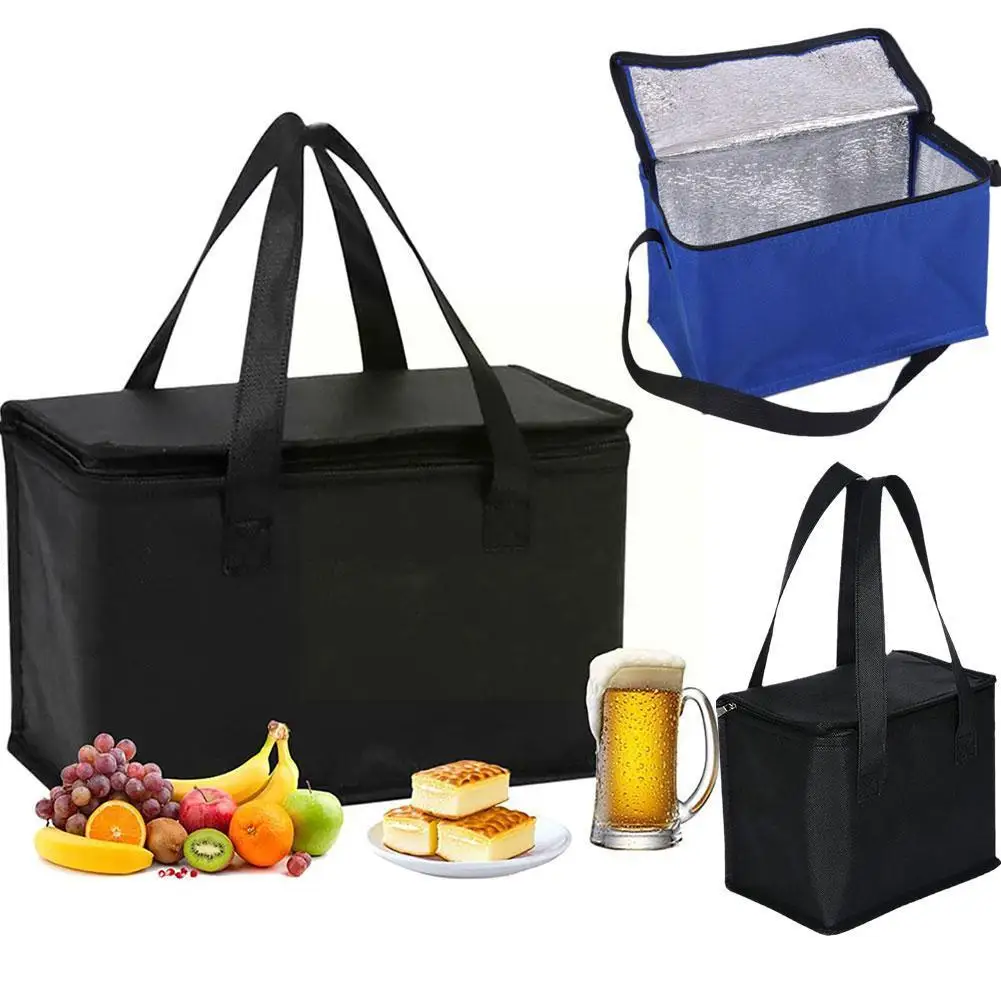 Bag Waterproof Oxford Fabric Insulation Foil Cooler Lunch Al