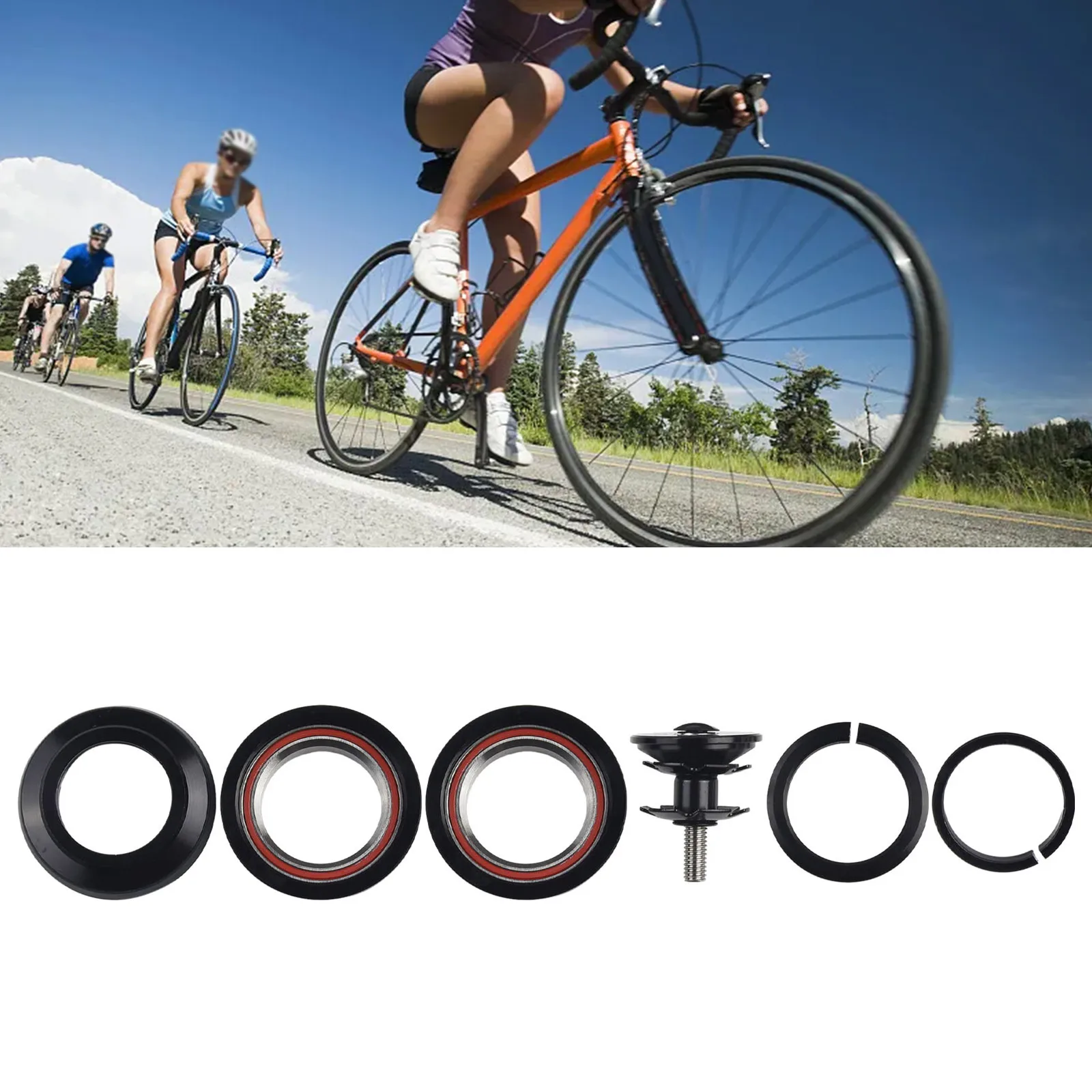 Аксессуары трубка для гарнитуры ZTTO вилка с ЧПУ герметичным подшипником 4252ST 44-44 мм