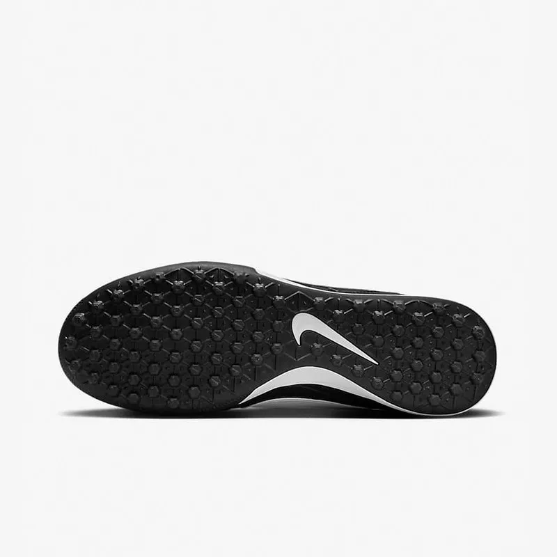 Футбольные бутсы Nike HM0283-001 для мужчин, черно-белые, кожаные, с откидным язычком, резиновая подошва, превосходящие аналогичные модели для тренировок (art.: 3920dc504579d) - 3920dc504579d