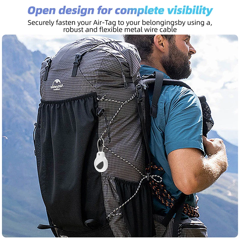 Держатель Xiaomi Apple AirTag трекер GPS-локатор разные цвета брелок защитная крышка