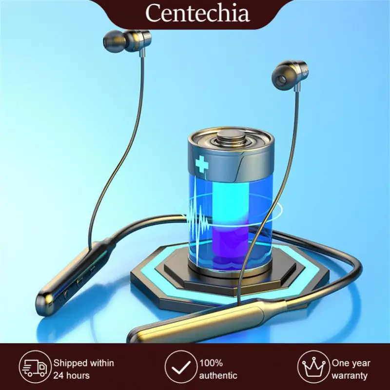 

Long Battery Life In Ear Headset Portable Ergonomic Neckband Headphones Rechargeable Tws Earbuds Neck-mounted Wireless Earphones