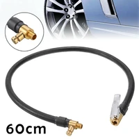 60cm car inflator pump extension hose adapter tire valve connect pipe pressure resistance up to 300psi