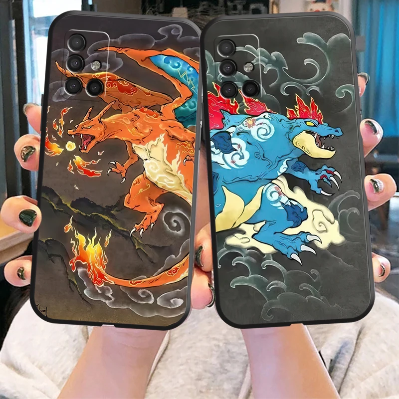 

Japan Anime Pokemon Phone Cases For Samsung S20 FE S20 S8 Plus S9 Plus S10 S10E S10 Lite M11 M12 S21 Ultra Cases Smartphone