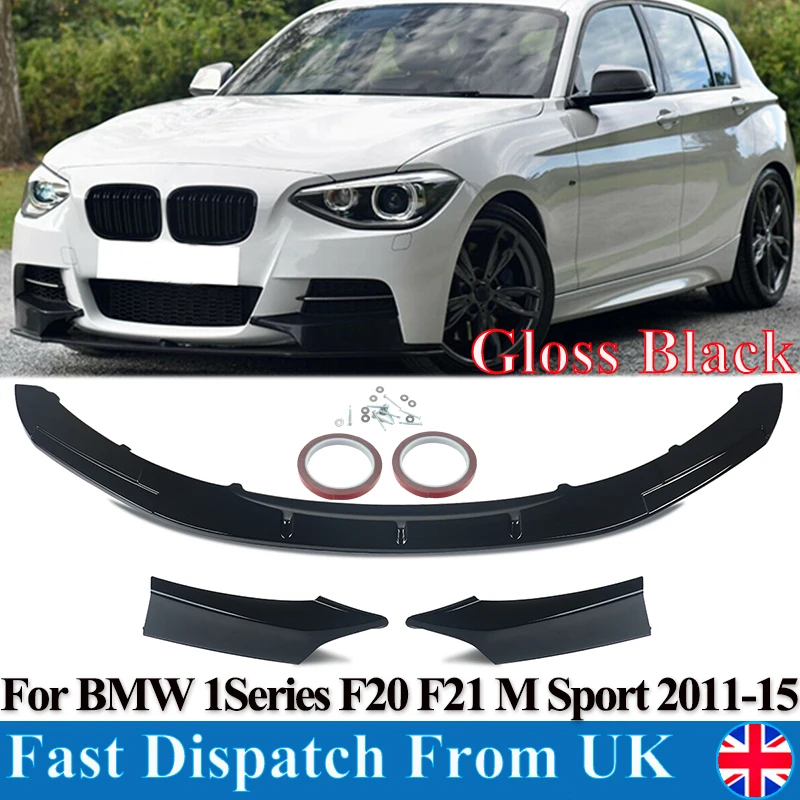 

M Performance Front Bumper Lip For BMW 1 SERIES F20 F21 2011-2014 Lower Body Kit Guard Plate Splitter Panel Blade