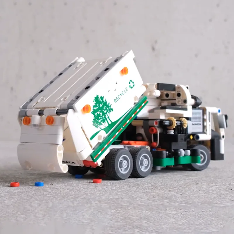 Фото Конструктор City Cars Moc Building Bricks Modular 42167 с дистанционным управлением и технологическими блоками, рождественский подарок, игрушка для самостоятельной сборки №4