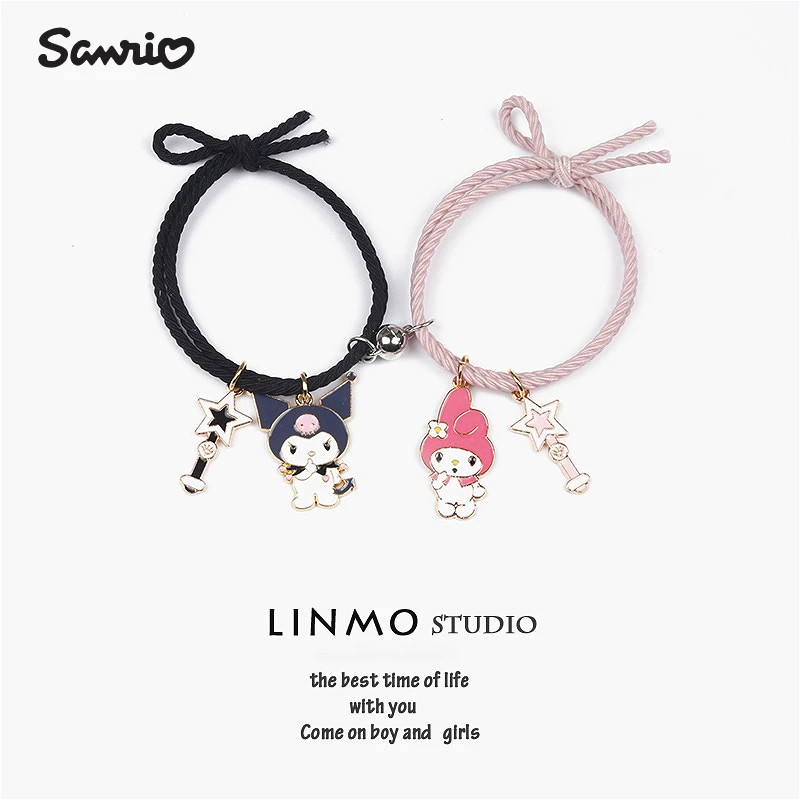 Магнитный браслет Sanrio головной убор с хвостиком мультяшный Куроме Мелодия