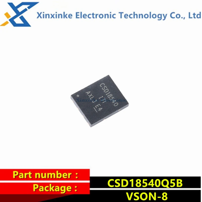 

5PCS CSD18540Q5B VSON-8 60V N-Channel MOSFET Field Effect Transistor