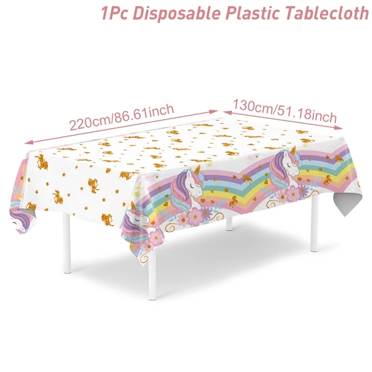 

Скатерть радужный единорог Wayfun