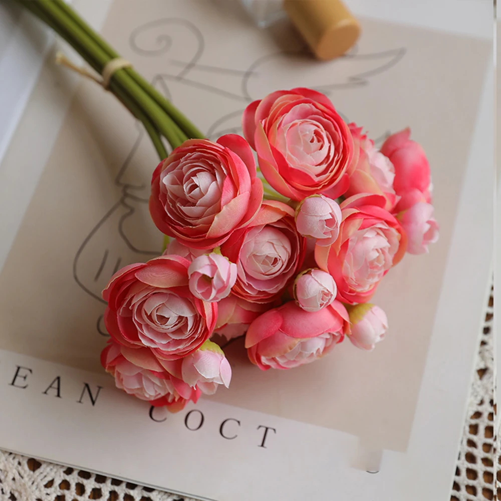 Искусственные цветы ранранкулус мини-букеты Brangdy  для свадьбы наталья юрьевна киселева интерьерные букеты мхобби клуб киселева