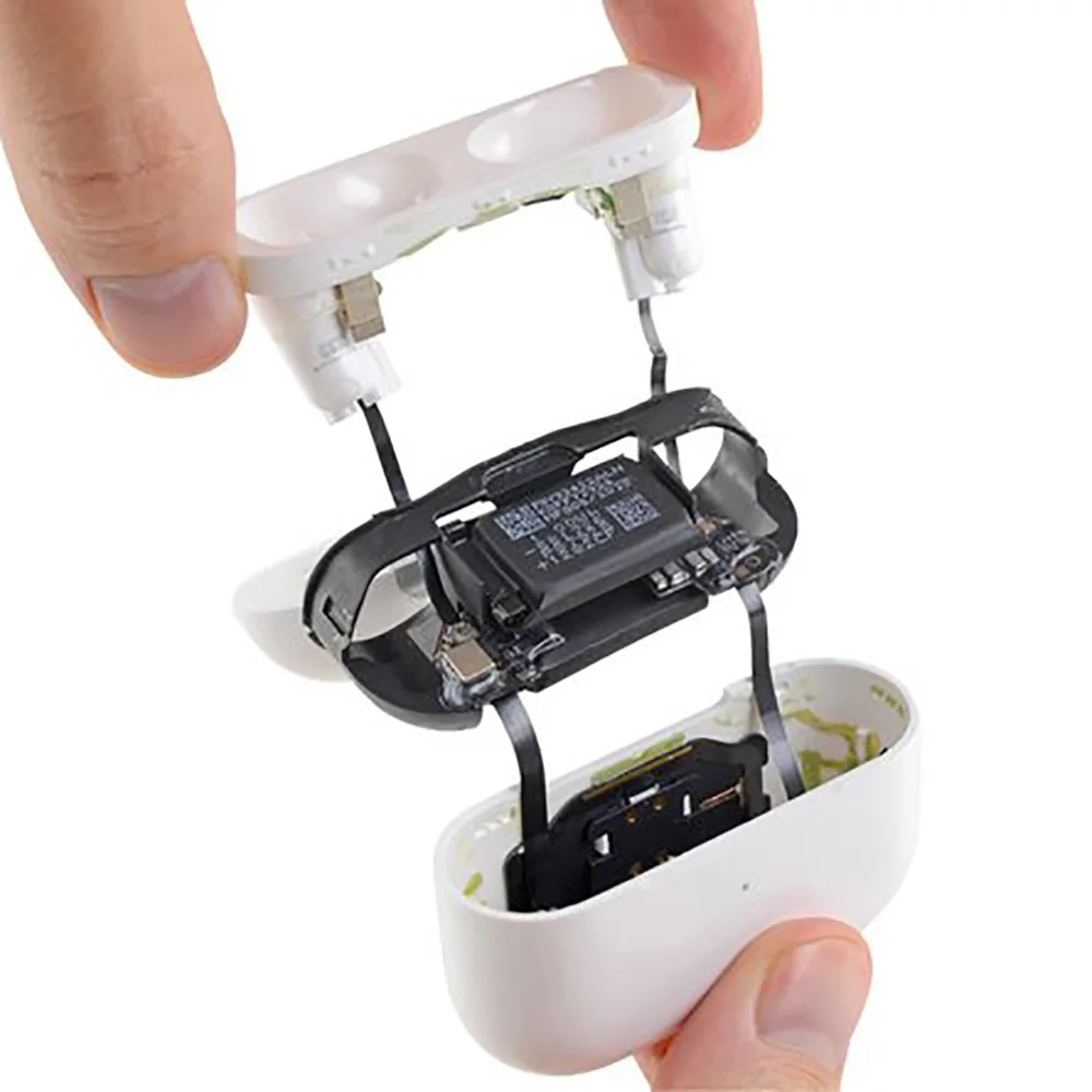 Фото Оригинальный сменный аккумулятор CP1154 для Apple Airpods Pro 1 A2084 A2083 A2190 Air Pods Pro 1, аккумуляторная батарея + ручка №5