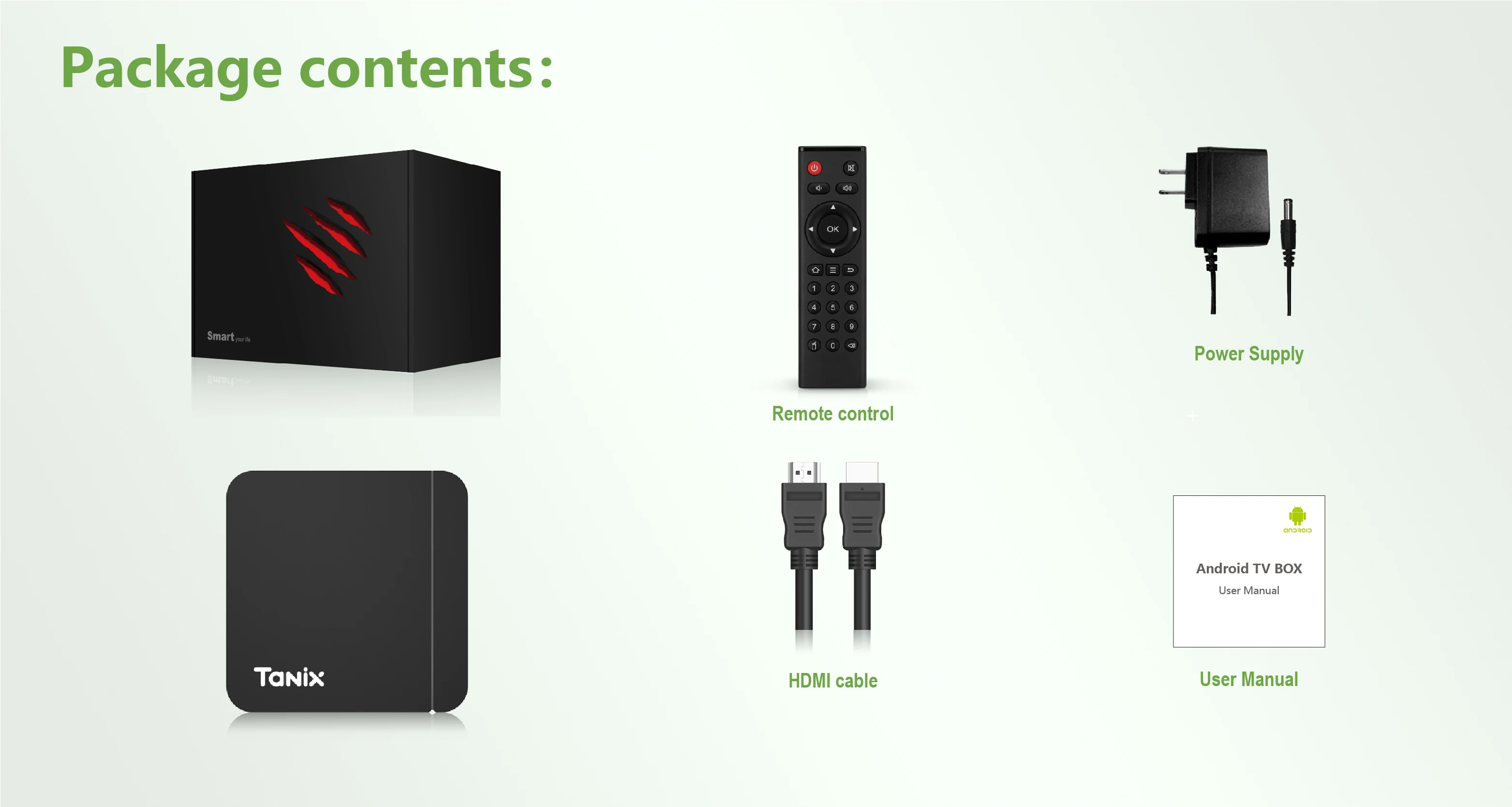 Смарт ТВ-бокс Tanix W2 Android 11 4K с BT5.0 AV1 Amlogic S905W2 2 Гб 16 медиаплееры 4 ГГц и двойным