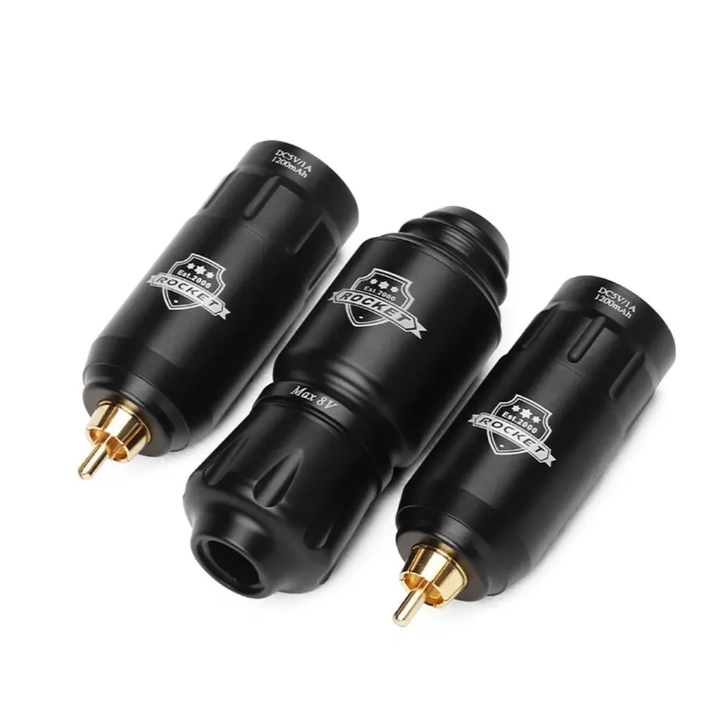 

Mini Rocket Tattoo Machine Set 2Pcs Professional Electrical Rotary Tattoo Pen Gun Shader Liner Makeup Supplies Tattoo Pen