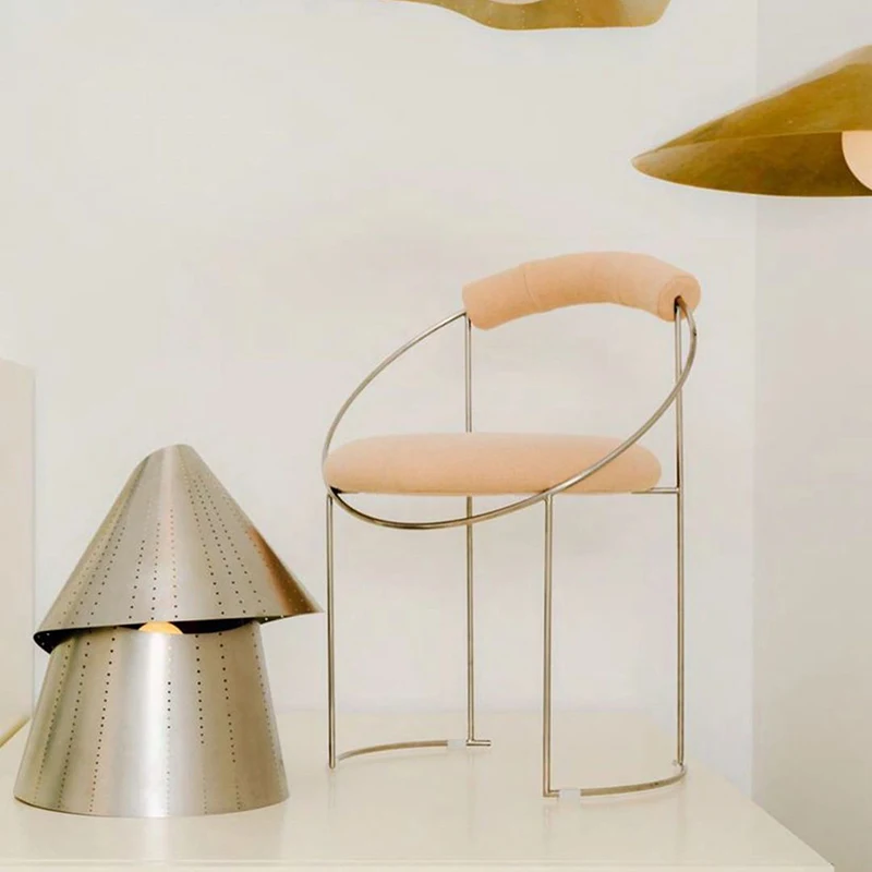 

Living Room Manicure Chairs Design Beauty Salon Luxury Bedroom Hotel Chairs Balcony Velvet Makeup Modern Fauteuil Home Furniture