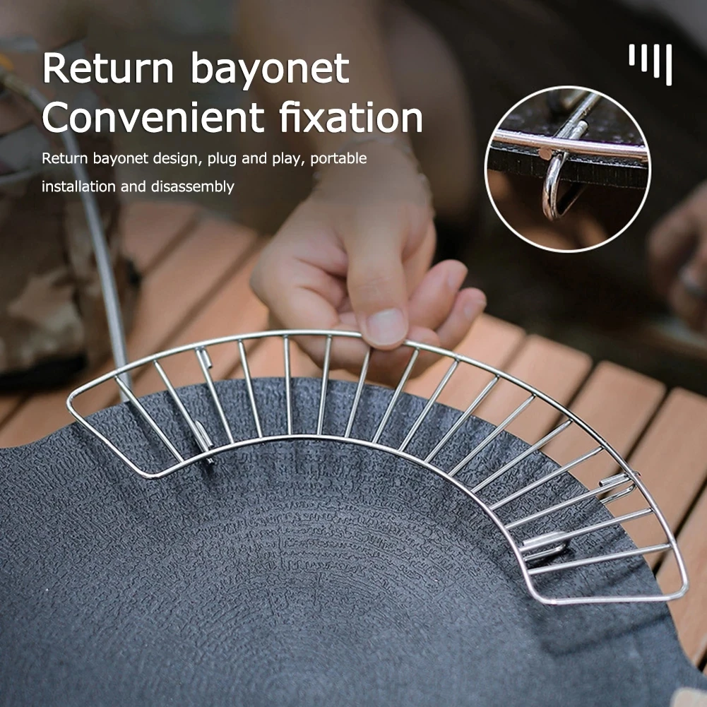 Полка для сливного фильтра масла решетка барбекю кемпинга кухонная сетка из