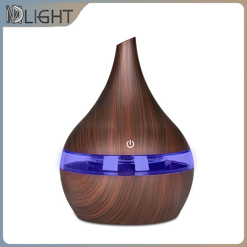 300ml Essential Oil Diffuser Water Air Humidifier Lamp USB power Aroma Essential Oil Diffuser With 7 Color Led Night Light