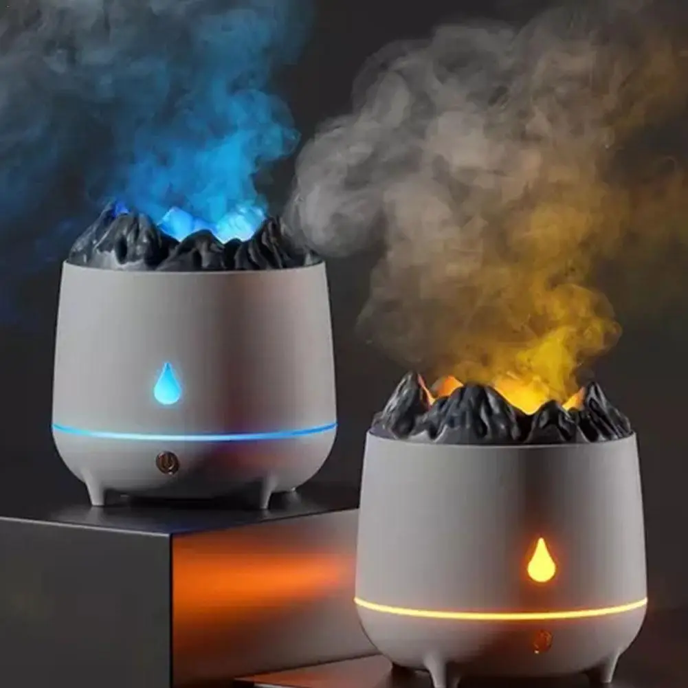 

Simulated Volcano Aromatherapy Humidifier Diffuser Mist Oil Humidifier Essential Bedroom Diffuser Cool Cool Humidifier Mist Y6A6