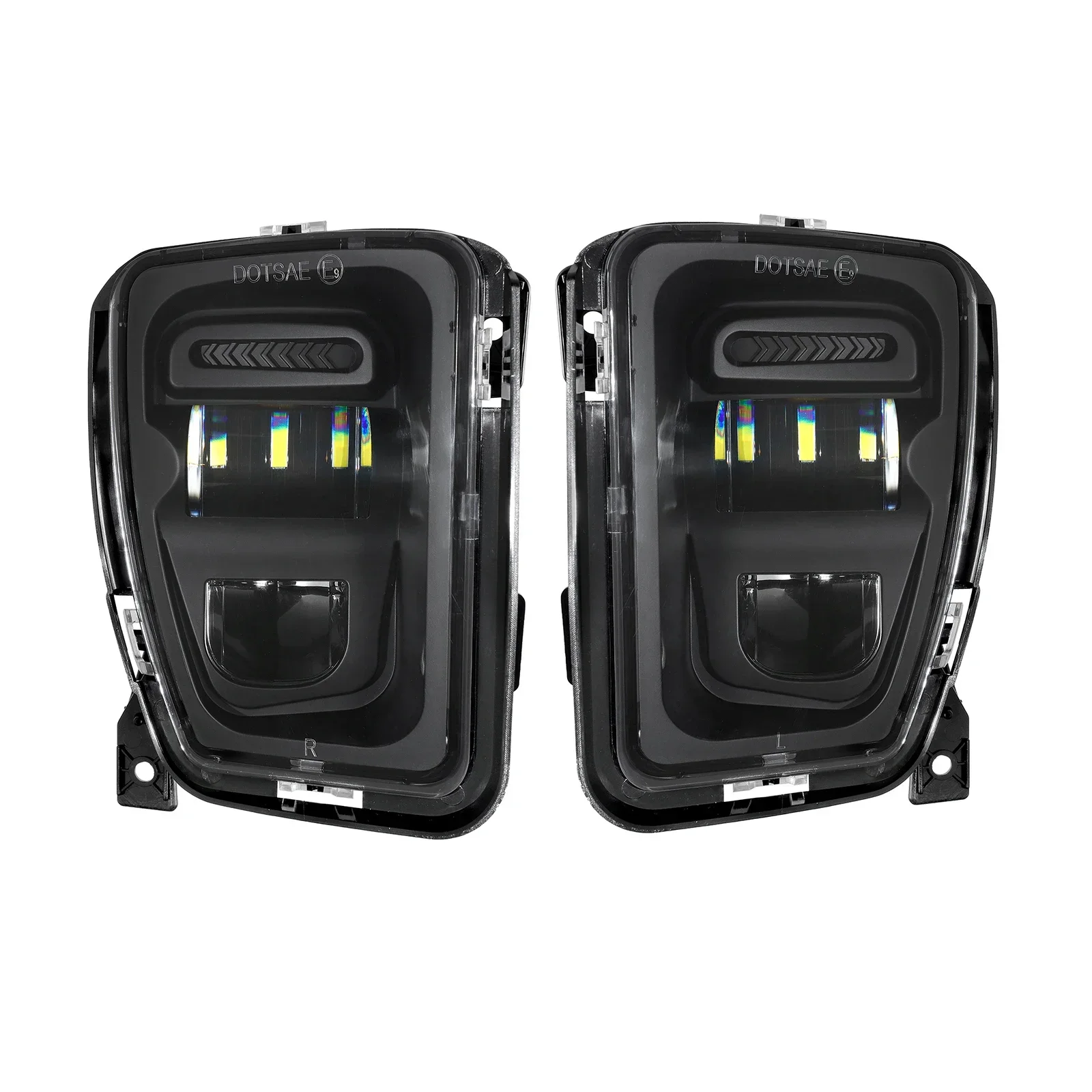 

Усовершенствованные Автомобильные дневные Противотуманные фары для Dodge Ram 1500 2013 2014 2015 2016 2017 2018 2019 2020, запасные Противотуманные фары для вождения бампера